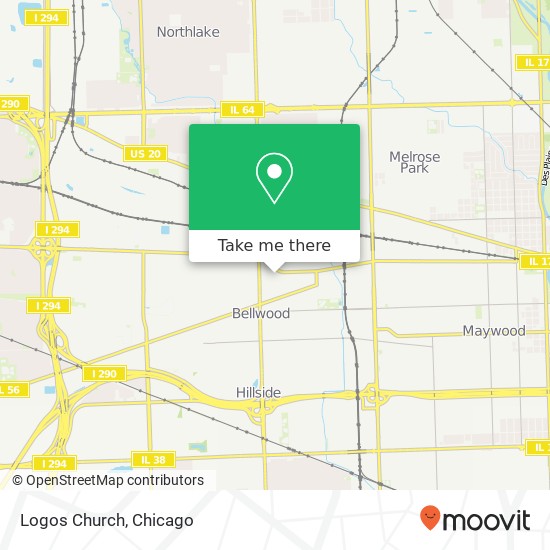 Logos Church map