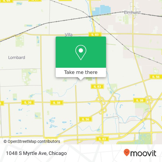 Mapa de 1048 S Myrtle Ave