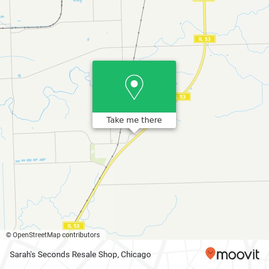 Mapa de Sarah's Seconds Resale Shop, 414 E Mississippi Ave Elwood, IL 60421