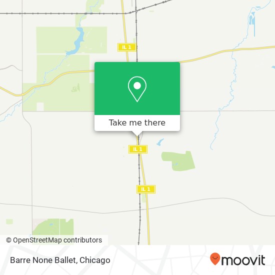 Barre None Ballet map
