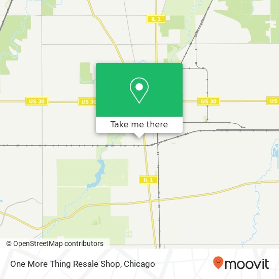 One More Thing Resale Shop, 34 W Main St Chicago Heights, IL 60411 map