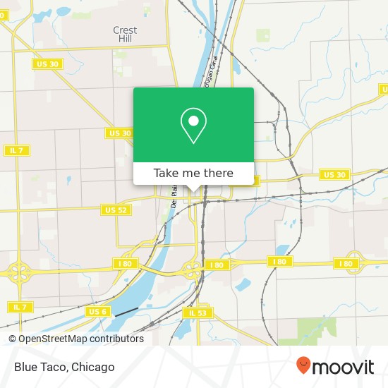 Blue Taco, 79 N Chicago St Joliet, IL 60432 map