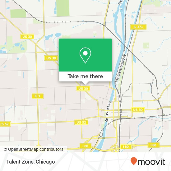 Talent Zone, 802 Wilcox St Joliet, IL 60435 map