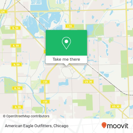 American Eagle Outfitters, 3340 Mall Loop Dr Joliet, IL 60431 map