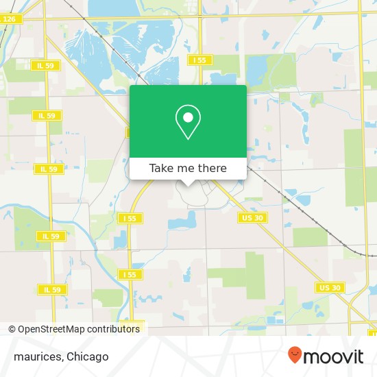 Mapa de maurices, Joliet, IL 60431
