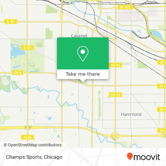 Champs Sports, 96 River Oaks Dr Calumet City, IL 60409 map