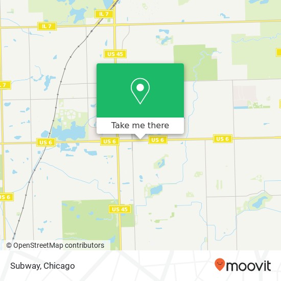 Subway, 9265 159th St Orland Hills, IL 60487 map