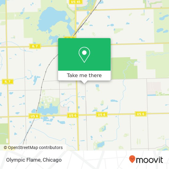 Mapa de Olympic Flame, S 94th Ave Orland Park, IL 60462