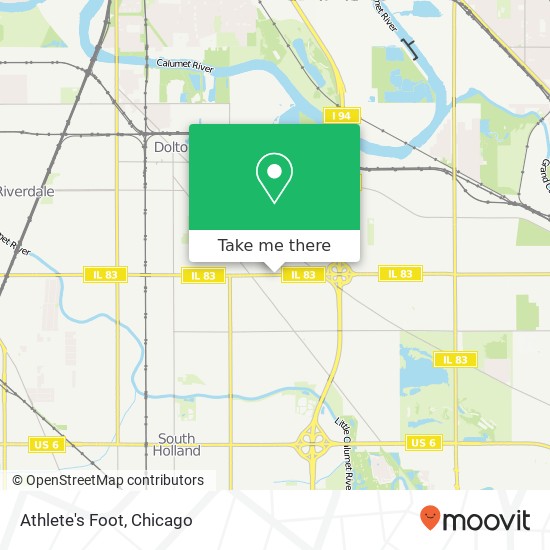 Athlete's Foot, 1111 E Sibley Blvd Dolton, IL 60419 map