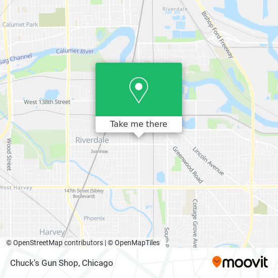 Mapa de Chuck's Gun Shop
