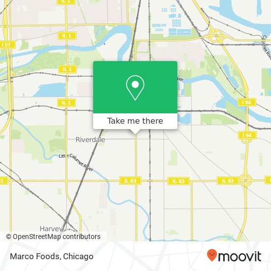 Marco Foods, 14322 S Indiana Ave Riverdale, IL 60827 map