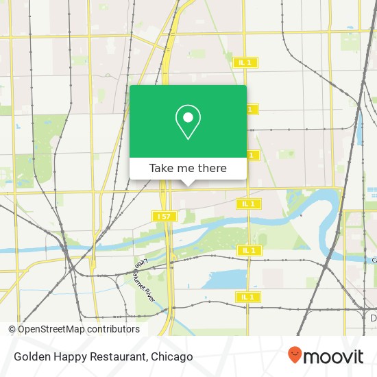 Golden Happy Restaurant, 1400 W 127th St Calumet Park, IL 60827 map