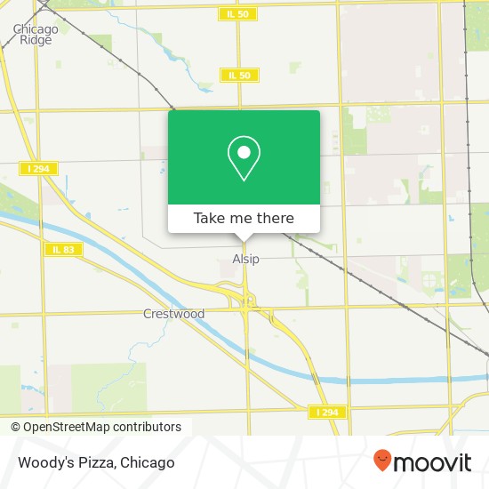 Woody's Pizza, 12217 S Cicero Ave Alsip, IL 60803 map