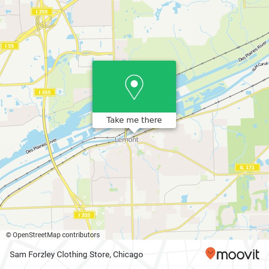 Sam Forzley Clothing Store, 114 Stephen St Lemont, IL 60439 map