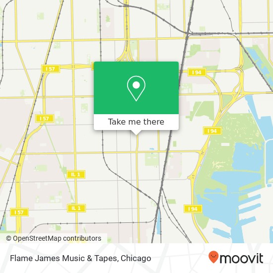 Flame James Music & Tapes, 10846 S Michigan Ave Chicago, IL 60628 map