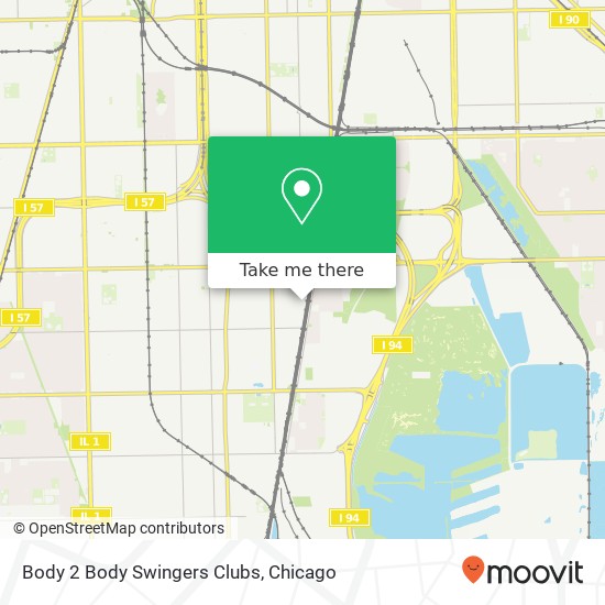Mapa de Body 2 Body Swingers Clubs