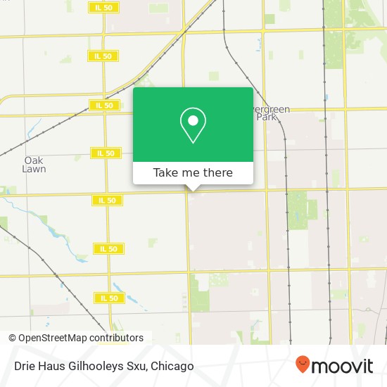 Mapa de Drie Haus Gilhooleys Sxu, 3901 W 103rd St Chicago, IL 60655