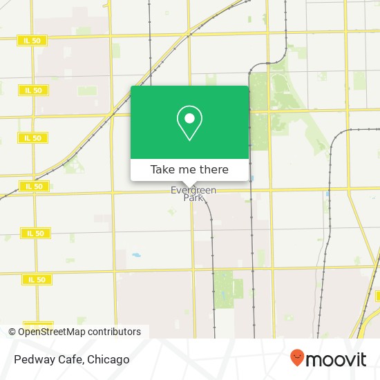 Pedway Cafe, 3224 W 95th St Evergreen Park, IL 60805 map