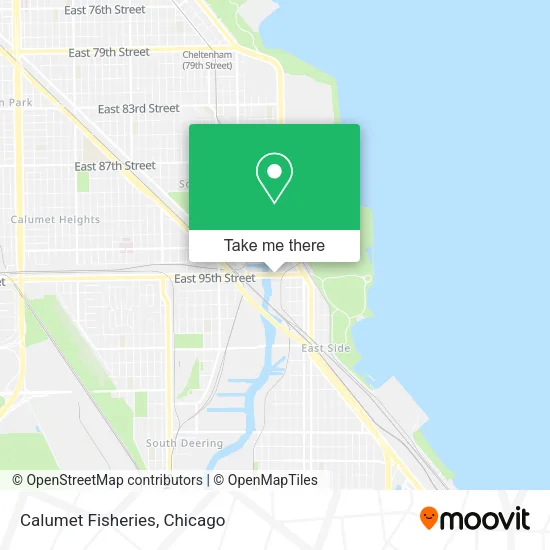 Mapa de Calumet Fisheries