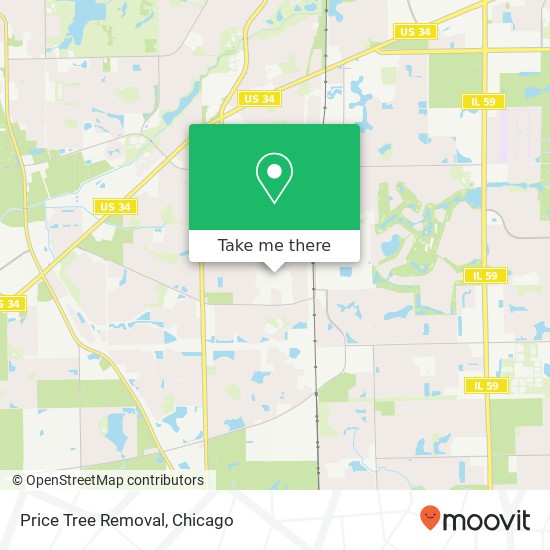 Price Tree Removal, 1988 Seaview Dr Aurora, IL 60503 map