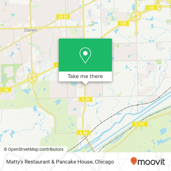 Matty's Restaurant & Pancake House, IL-83 Willowbrook, IL 60527 map