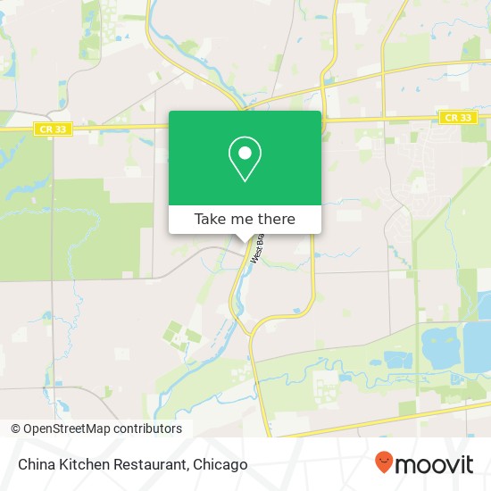 China Kitchen Restaurant map