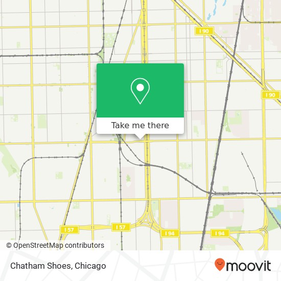 Chatham Shoes, 112 W 87th St Chicago, IL 60620 map