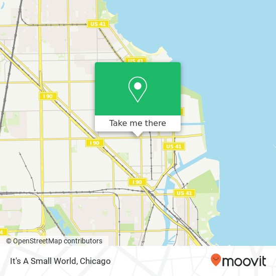 Mapa de It's A Small World, 2959 E 87th St Chicago, IL 60617