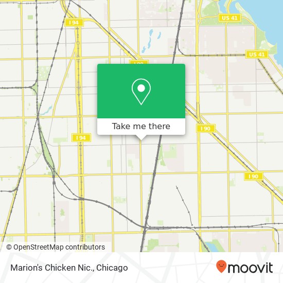 Marion's Chicken Nic., 8239 S Cottage Grove Ave Chicago, IL 60619 map