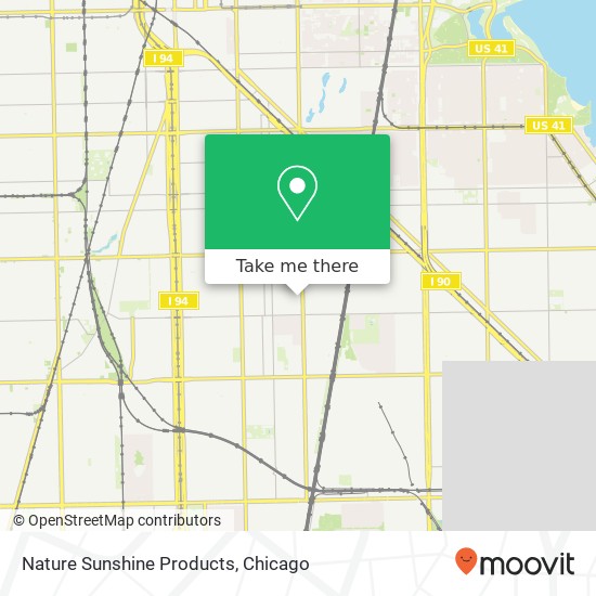 Mapa de Nature Sunshine Products, 754 E 82nd St Chicago, IL 60619
