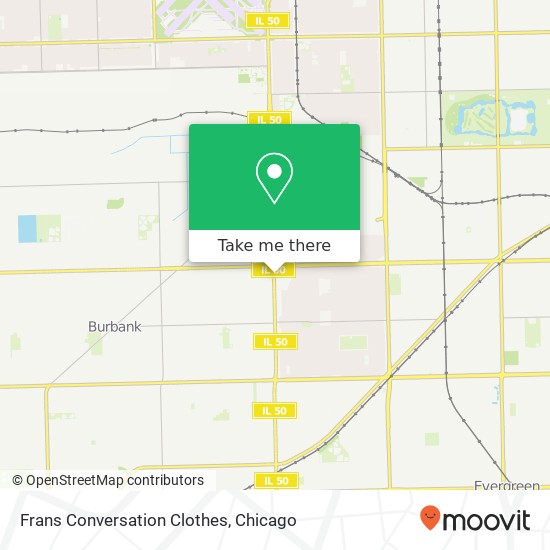 Frans Conversation Clothes, 7969 S Cicero Ave Chicago, IL 60652 map