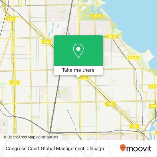 Mapa de Congress Court Global Management, 8100 S Stony Island Ave Chicago, IL 60617