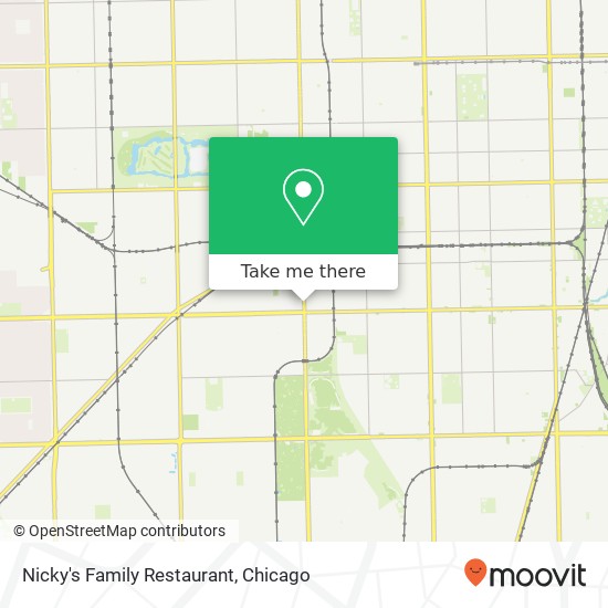 Nicky's Family Restaurant, 7829 S Western Ave Chicago, IL 60620 map