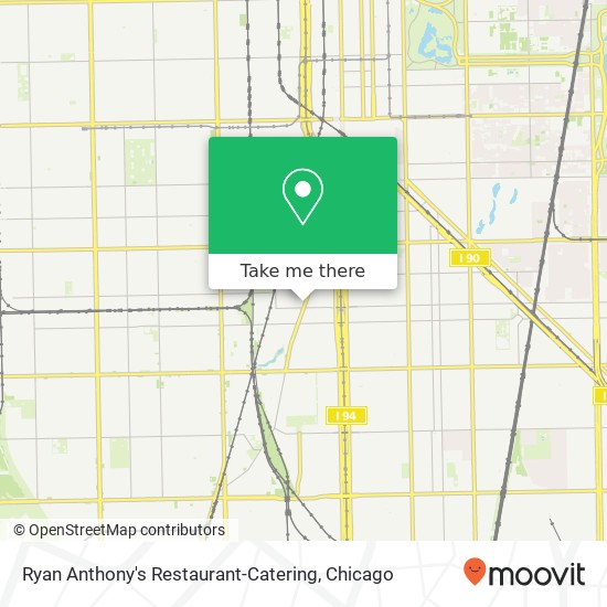 Ryan Anthony's Restaurant-Catering, 7448 S Vincennes Ave Chicago, IL 60621 map