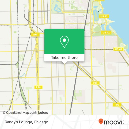 Randy's Lounge map