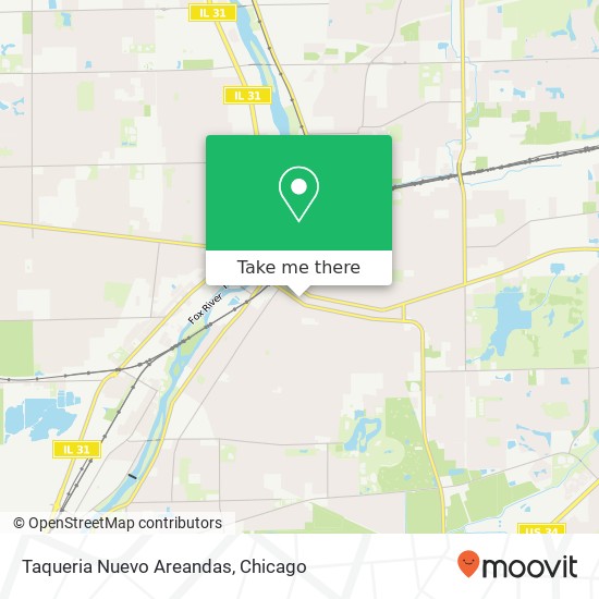 Taqueria Nuevo Areandas, 5 N Root St Aurora, IL 60505 map