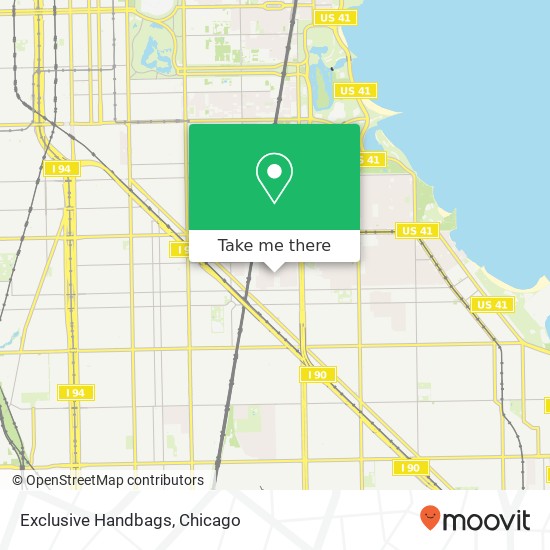 Exclusive Handbags, 1408 E 74th St Chicago, IL 60619 map