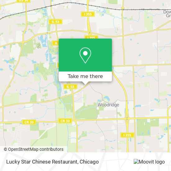 Lucky Star Chinese Restaurant map