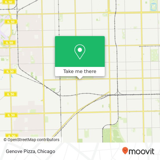 Genove Pizza, 3107 W 71st St Chicago, IL 60629 map