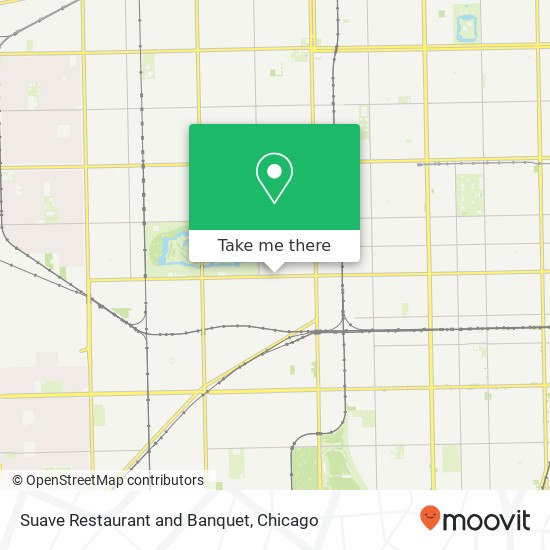 Mapa de Suave Restaurant and Banquet, 2656 W 71st St Chicago, IL 60629