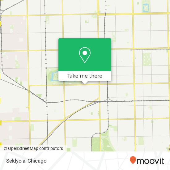 Mapa de Seklycia, 2711 W 71st St Chicago, IL 60629