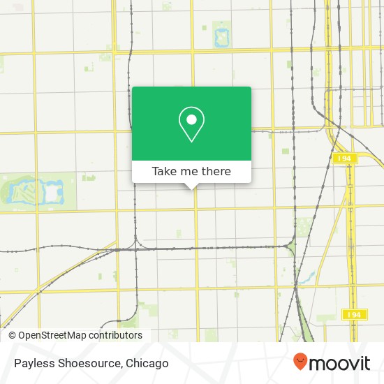 Payless Shoesource, 6920 S Ashland Ave Chicago, IL 60636 map