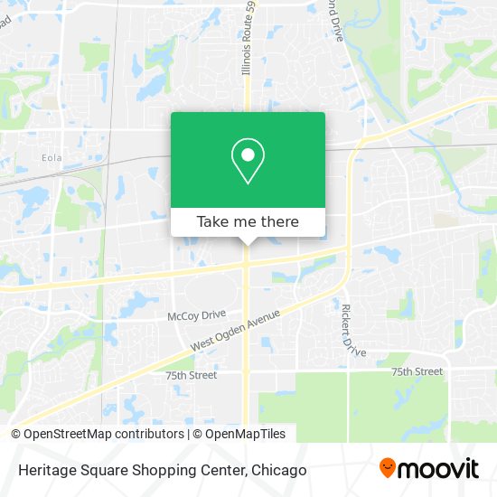 Mapa de Heritage Square Shopping Center