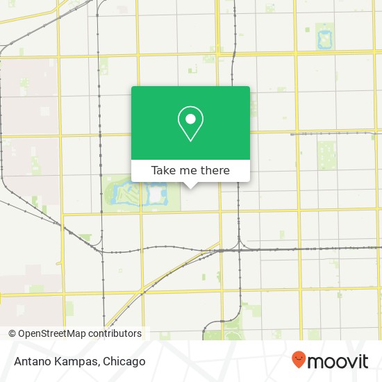 Mapa de Antano Kampas, 2656 W 69th St Chicago, IL 60629
