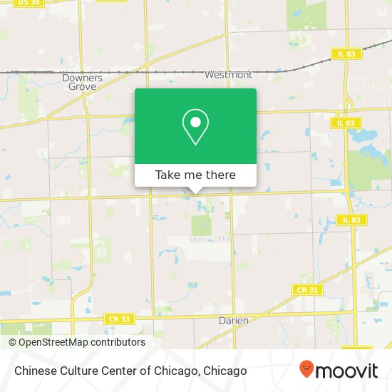 Mapa de Chinese Culture Center of Chicago