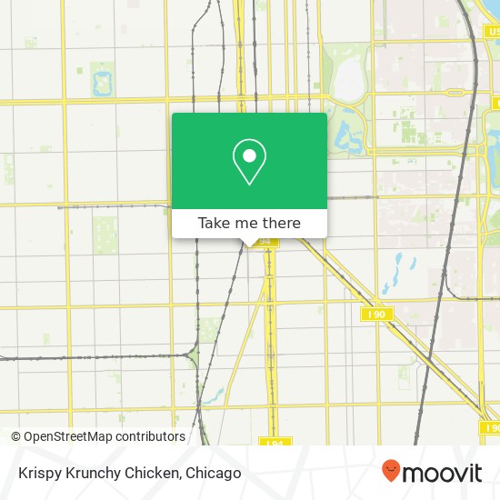 Krispy Krunchy Chicken, 6659 S Wentworth Ave Chicago, IL 60621 map