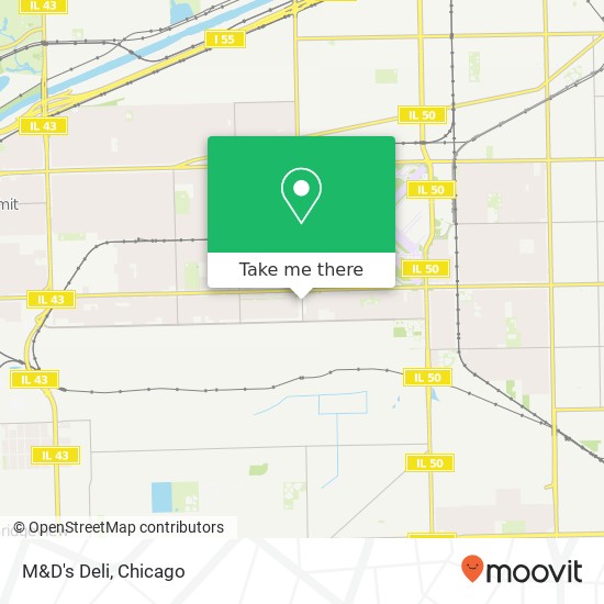 M&D's Deli, 6345 S Central Ave Chicago, IL 60638 map