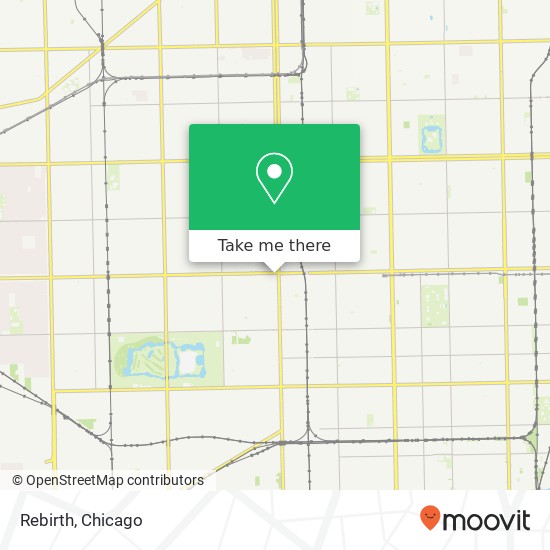 Mapa de Rebirth, 2413 W 63rd St Chicago, IL 60629