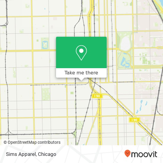 Sims Apparel, 423 W Englewood Ave Chicago, IL 60621 map