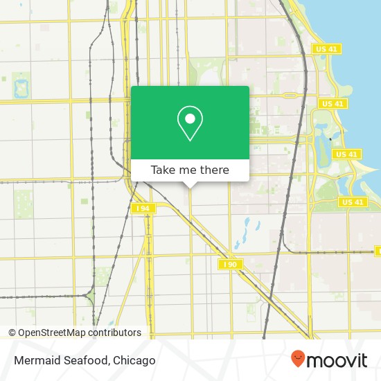 Mermaid Seafood, 6421 S King Dr Chicago, IL 60637 map